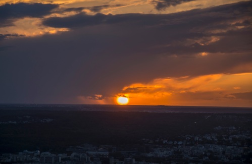 Sunset from Eiffel